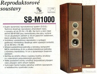 Technics SB-M 1000 reprobedny - 7