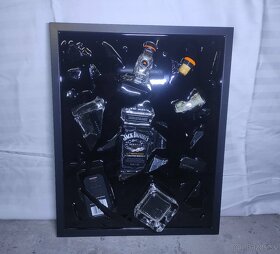 Obraz s fľašou 3: Whisky Jack Daniel's Sin 40x50cm - 7