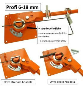 Ohybačka na roxor, strmienka, haky, armatúra - 7