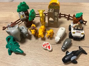 LEGO DUPLO domček, ZOO zvieratká, LEGO kocky - 7