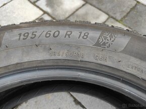 Zimné pneumatiky 195/60R18 Michelin Alpin 6 4ks - 7