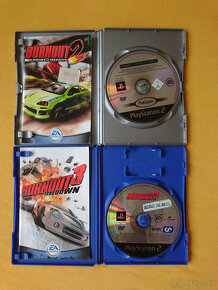 Hra na PS2 - BURNOUT, MIDNIGHT CLUB, GRAN TURISMO - 7