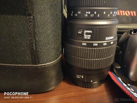Fotoaparát Canon EOS300 na kinofilm + objektív Sigma - 7