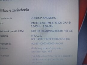 predám HP elitebook 840 G1 / 8gb ram / Intel core i5 / ssd - 7