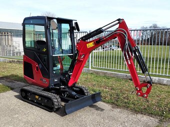 minibager Yanmar SV17VT pásove rýpadlo 1.8 ton - 7