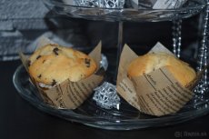 Štýlové papierové košíky na muffiny/cupcakes 0,10€/ks - 7