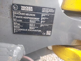 9t WACKER NEUSON ET90 Pásové rýpadlo AKO NOVÉ 2023 - 7