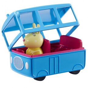 Prasiatko Peppa Pig Autobus Skolsky Autobus OtvaraciaStrecha - 7