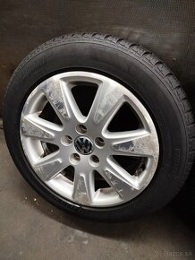 Predám tieto al.disky originál VW 5x112 R16 205/55 r16 - 7