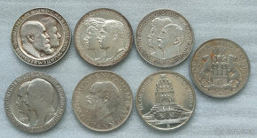 Strieborne mince 2,3,5 Marky - Nemecke cisarstvo - 7
