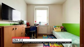 Prerobený 4 izbový byt, Hlboká, Nitra + 3D - 7