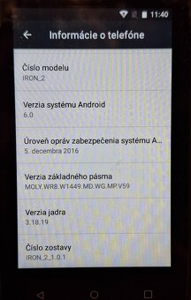 Odolný myPHONE HAMMER IRON2 IP68 - 7