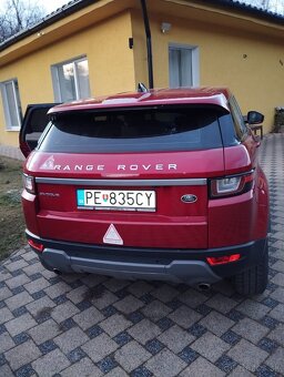 Range Rover Evoque 2,0 177kW benzín, 4x4 - 7