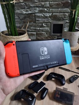 Nintendo switch v2 34gb (+hry) - 7