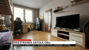 Veľkometrážny 3 izbový byt, 84 m2, Hlboká, Nitra - 7