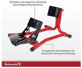 Rothewald prepravný stojan na motocykel - 7