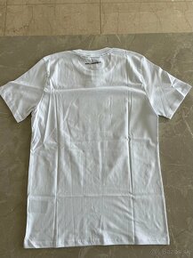 Karl Lagerfeld pánske tričko biele - 7