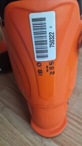 Detské lyžiarky Tecnica orange JTR2 / 180 / 29 1/3 - 7