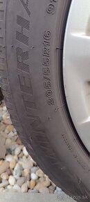 BMW alu disky 5x112 205/55 r16 zimné. - 7