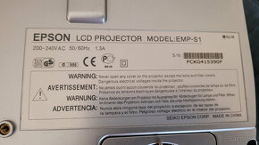 Projektor EPSON EMP-S1 - 7