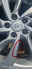 Predam hlinikove disky (s pneumatikami) hyundai Tucson - 7