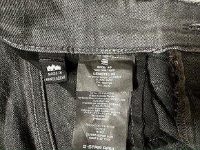 Pánske,kvalitné džínsy G STAR RAW - veľkosť 31/32 - 7