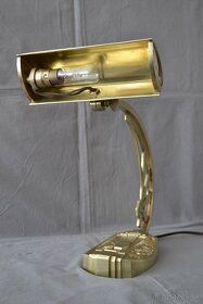 Art - deco elektrická lampa - 7