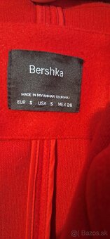 Bershka Kabát červený - 7