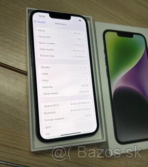 iPhone 14 128GB midnight - pekný stav - 7