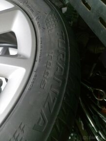 OPEL ALU kola R16 s pneu BRIDGESTONE TURANZA 205/50 R16 - 7