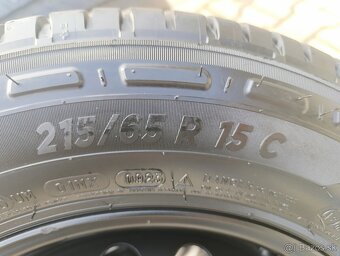 5x160 R15 + letné 215/65 r15C, Transit, Custom - 7