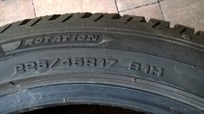 2 ks ZIMNÉ 225/45 R17 91H FULDA 2321a5019 dezén 7 mm 60€/pár - 7