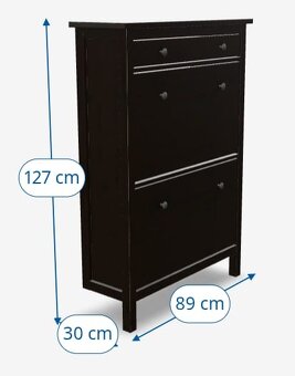 Skrinka na obuv Hemnes - 7