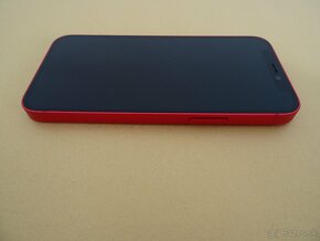 iPhone 12 MINI 128GB RED - ZÁRUKA 1 ROK - 100% BATERIA - 7