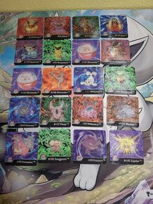 Pokémon samolepky z roku 1999 (base, strieborné, zlaté G) - 7