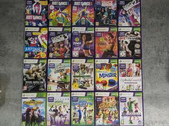 Xbox 360 Slim/E, Kinect, 1 ovládač, 6 hier - 7