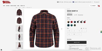 Outdoorová košeľa Fjallraven Skog Shirt M - 7