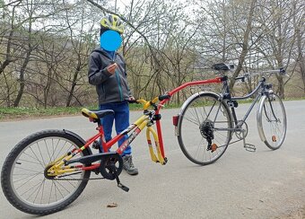 Tyč na ťahanie detskych bicyklov DOMADO - 7