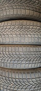 Predám 4ks jazdené zimné 245/65r17-111T Continental - 7