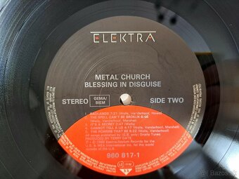 Lp METAL CHURCH- Blessing in Disguise - 7