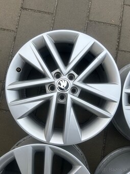 Alu disky 5x100 r17 Škoda Fabia,Rapid - 7