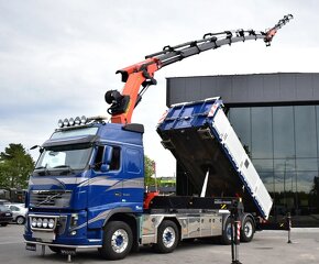 8688 - Volvo FH 16 - 8x2 – Sklápěč/Valník + HR-PALFINGER PK - 7