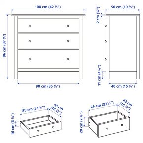 Komoda HEMNES - 7