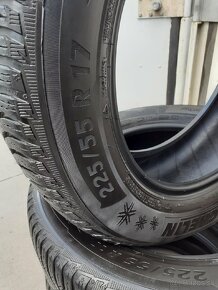 225/55R17 zimne Michelin PilotAlpin5 - 7