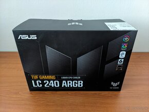 ASUS TUF GAMING LC 240 ARGB, uchytenie Intel + AMD v záruke - 7