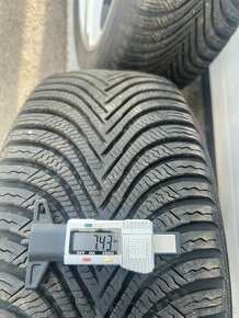 ORIGINAL ŠKODA/AUDI DISKY 5x112 R17 215/55 R17 ZIMA - 7