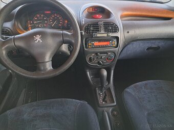 Peugeot 206 1,4 benzin 55KW  AUTOMAT - 7