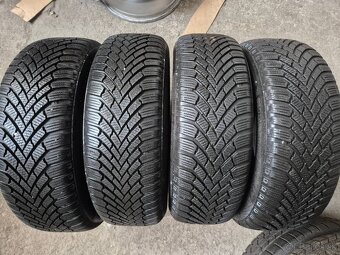 185/60 r15 zimné 4 ks CONTINENTAL dezén 8,3 - 7,2 mm - 7