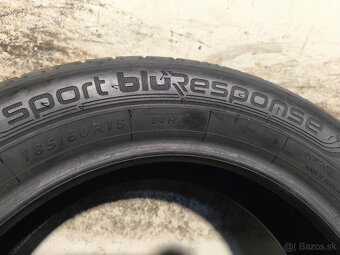 185/60 R15 Letné pneumatiky Dunlop Sport BluResponse 4 kusy - 7