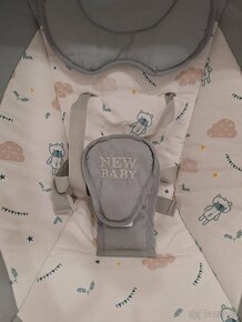 Detské hojdacie lehátko NEW BABY TEDDY PLUS s vibráciou - 7